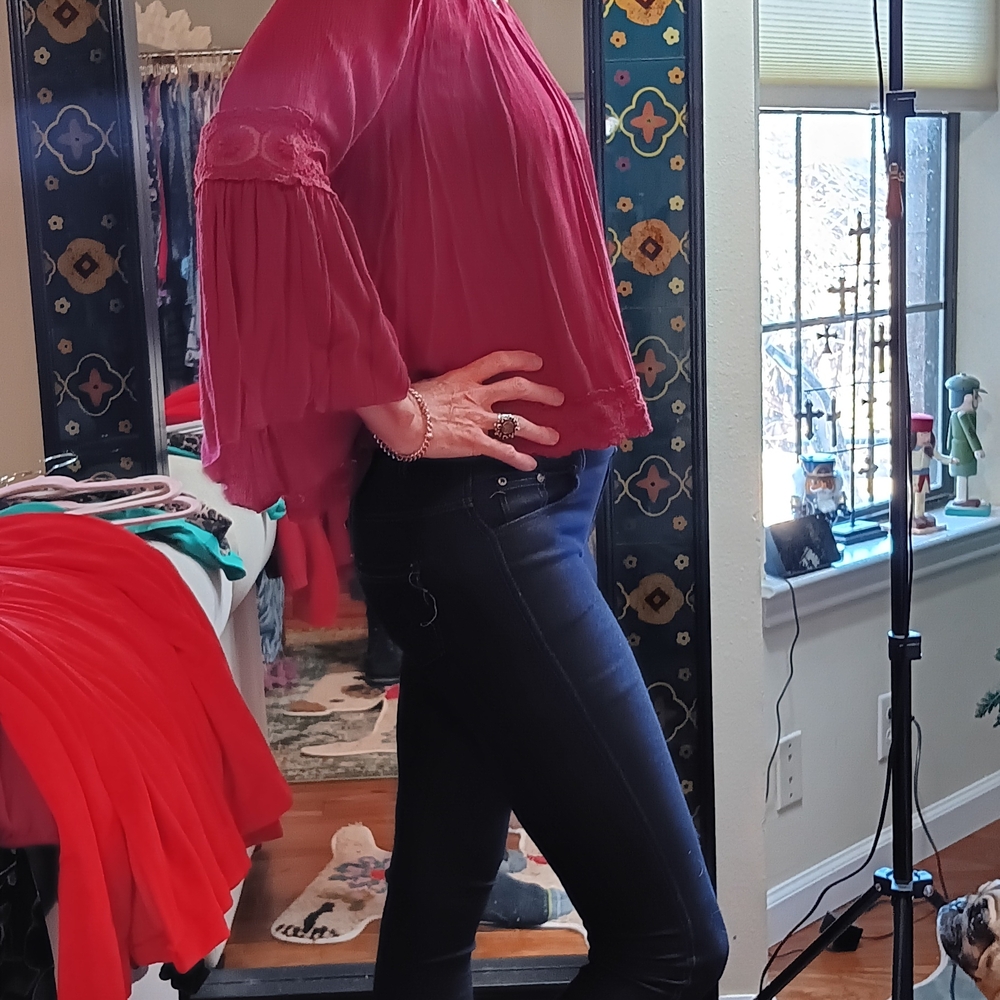 Hollister Burgundy Knit Top
